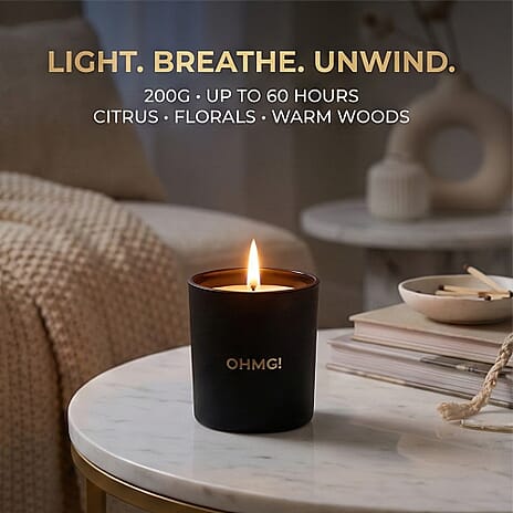 OHMG! Candle 200G (60 hours Burn Time)