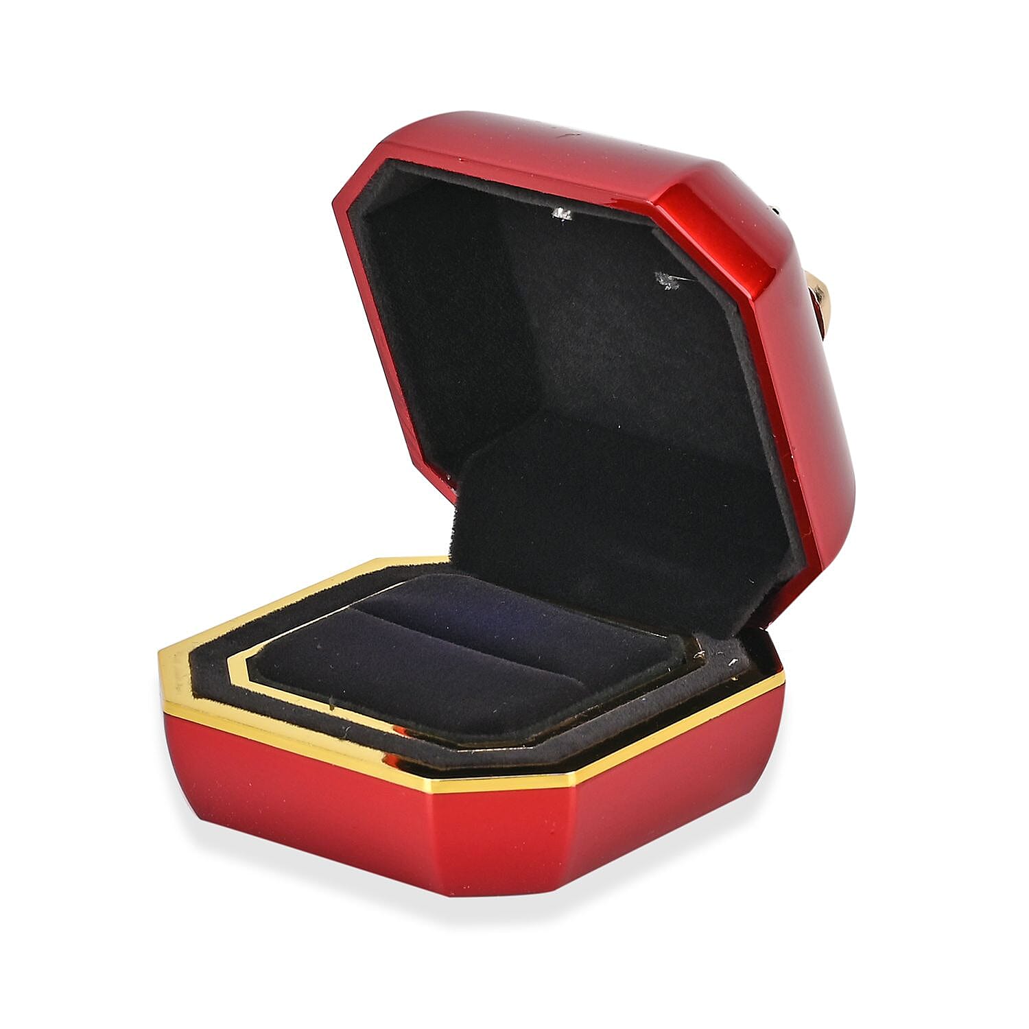 Solid Ring Box (Size 7x7x6 in) - Red