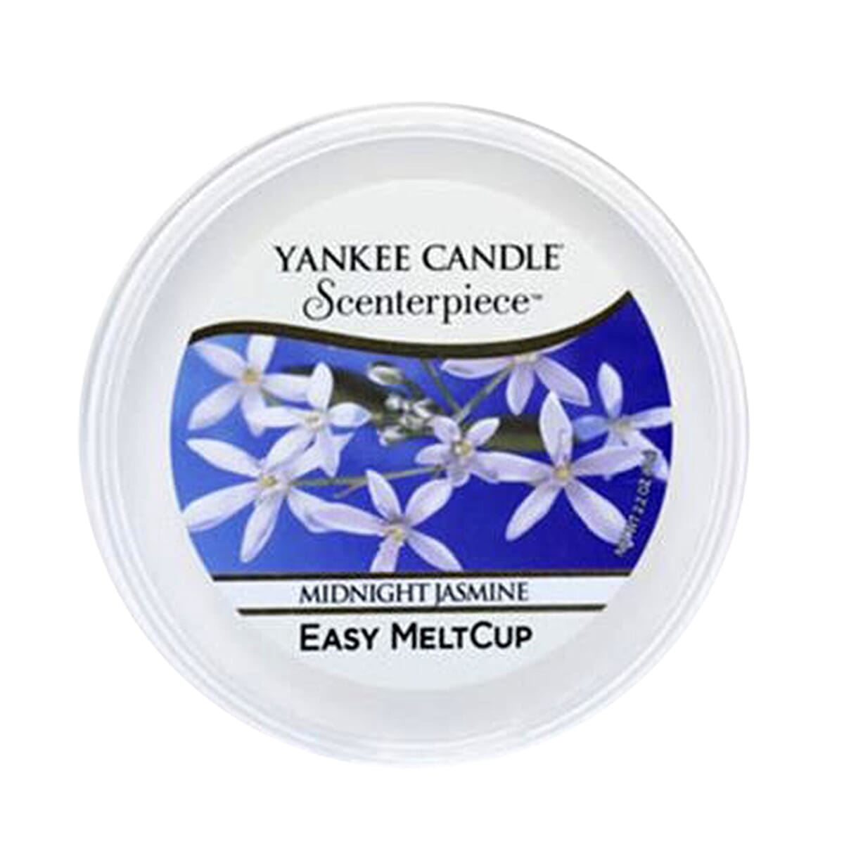 YC Scenterpiece Melt Cup with Black Cherry & Midnight Jasmine - Blue