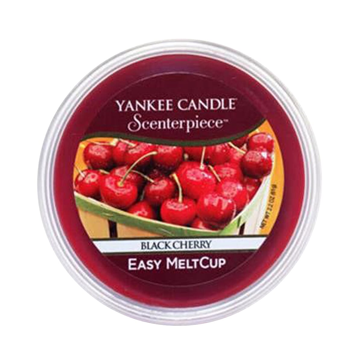 Boxing Day Deal - Yankee Candle Scenterpiece Melt Cup with Black Cherry - Lemon Lavender - White