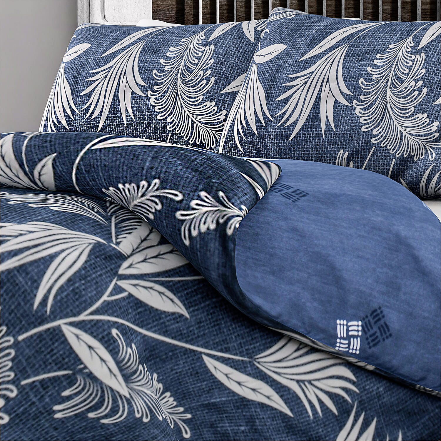 Set of 3 Digital Printed Duvet Cover and 2 Pillowcases