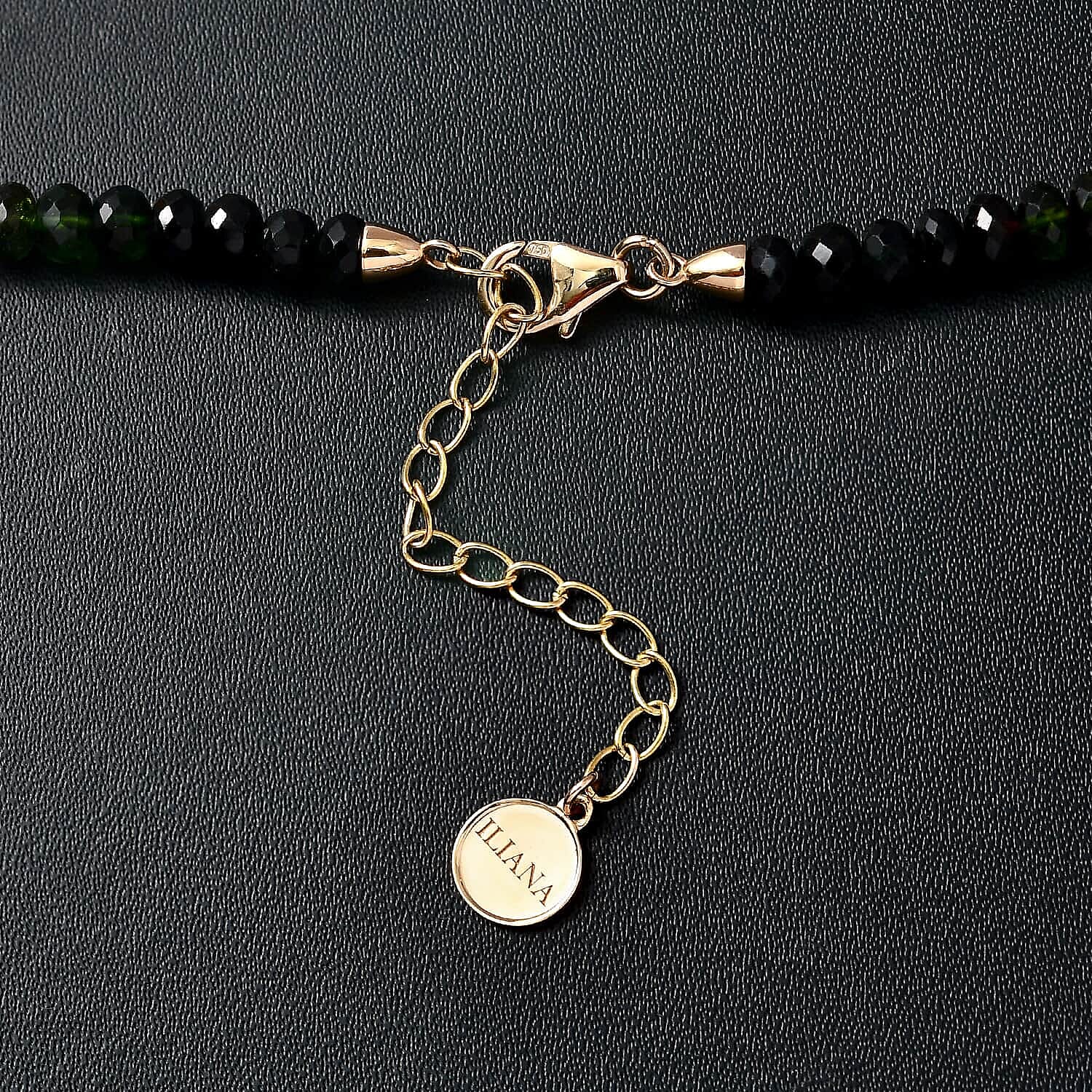 18K Yellow Gold  AAA   Multi-Tourmaline  Necklace (Size - 18) 78.10 ct,  Gold Wt. 2.88 Gms  78.100  Ct.