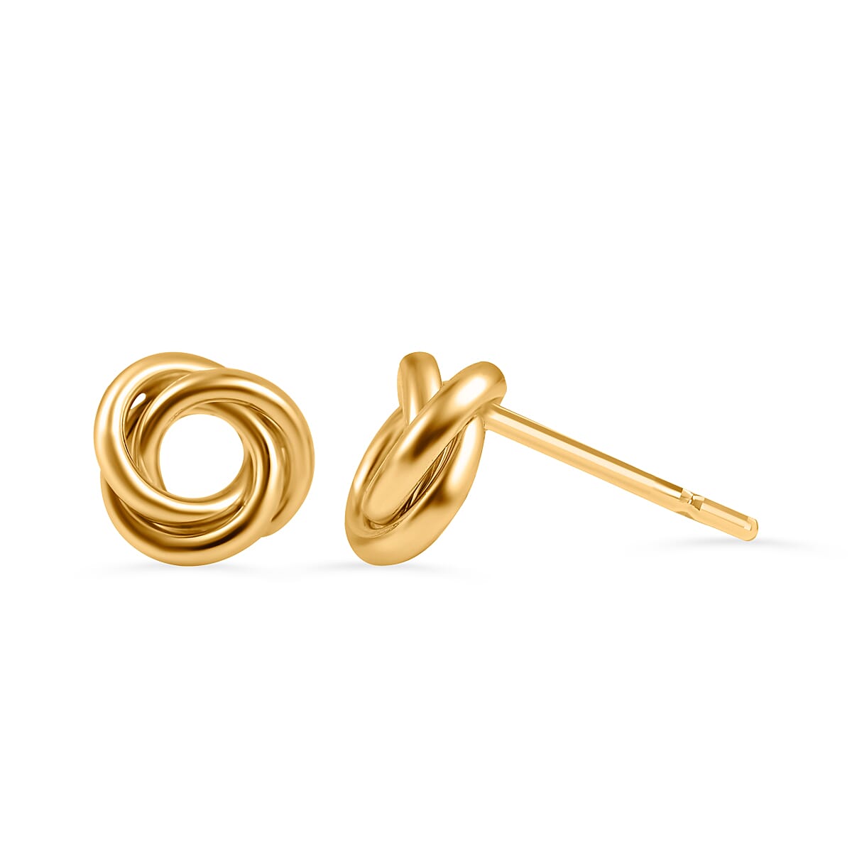 9K Yellow Gold  Earring,  Gold Wt. 1 Gms