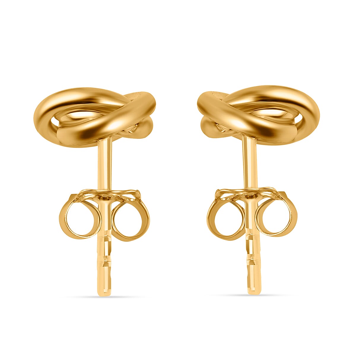 9K Yellow Gold  Earring,  Gold Wt. 1 Gms