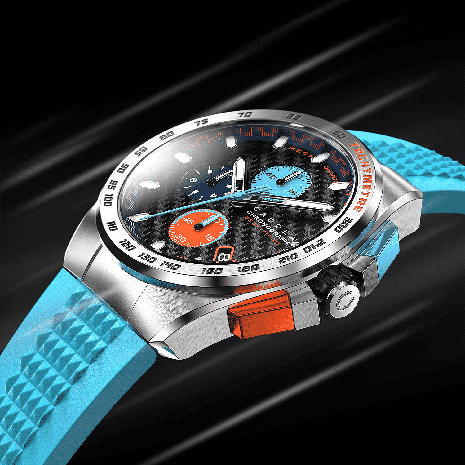 Japanese Mens Watch in Stainless Steel Japanese Mens Watch in Stainless Steel