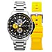 Cadola Peterson Japanese Quartz Chronograph Orange Blue Men's Watch CD-1029-66