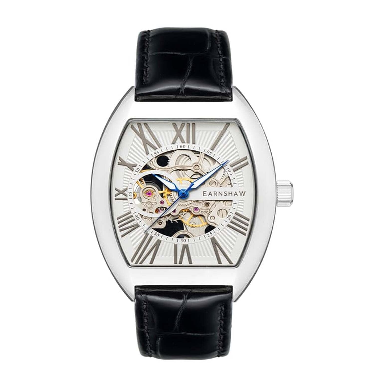 Automatic Mens Watch in Leather