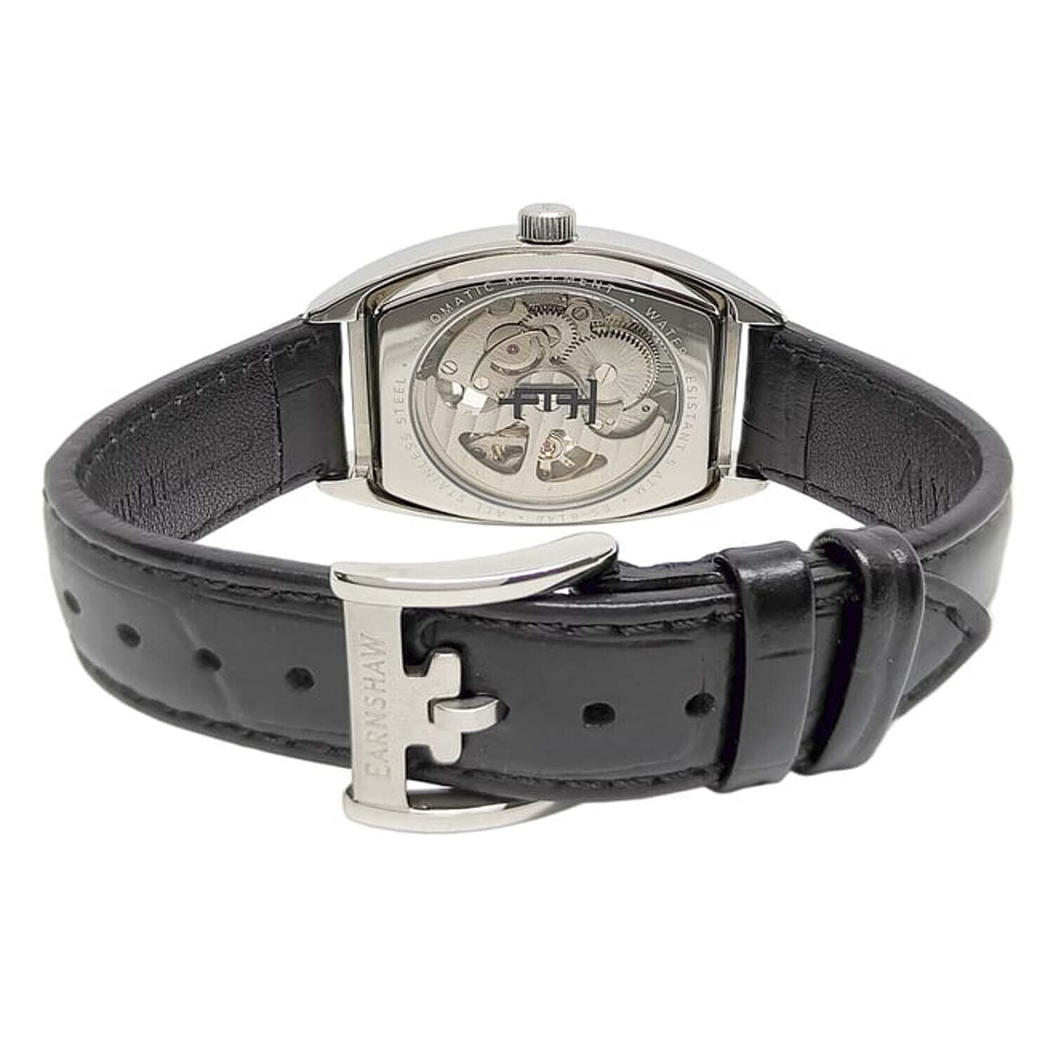 Automatic Mens Watch in Leather
