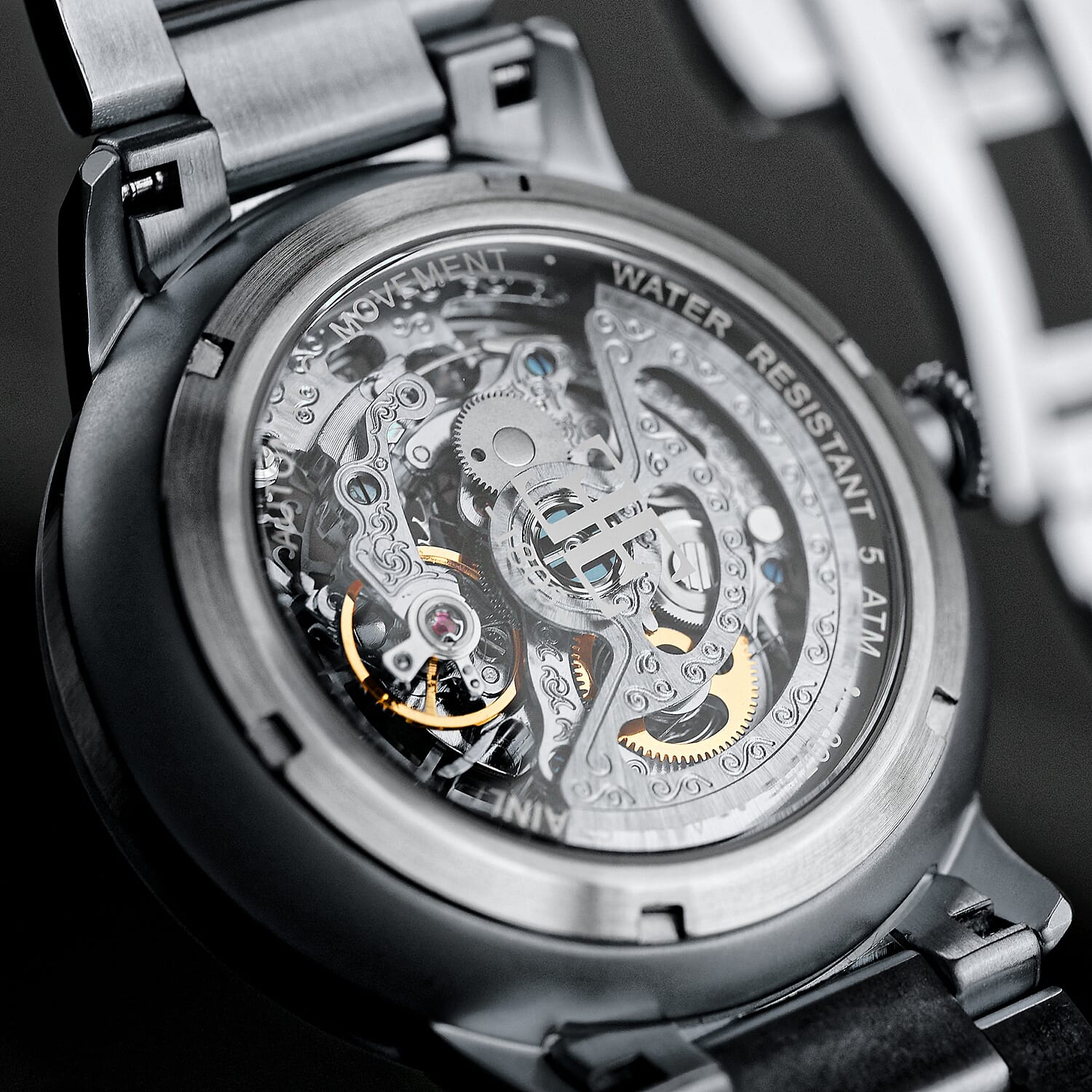 Japanese Mens Watch in Stainless Steel