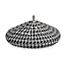 Woollen Houndstooth Pattern Beret Cap - Khaki (90% Wool)