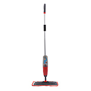Vorfreude Floor Mop with Integrated Spray and Reusable Microfiber Pad (700ml) - Red
