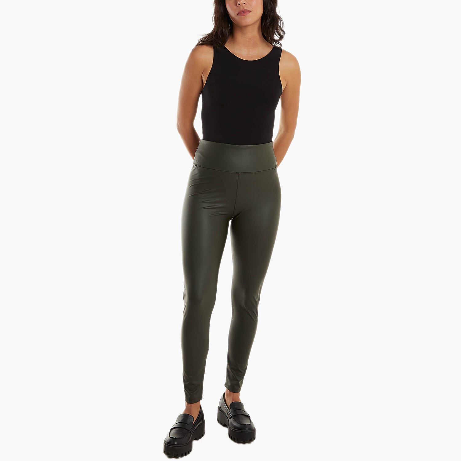 QED London Polyester Bottom and Legging - Black