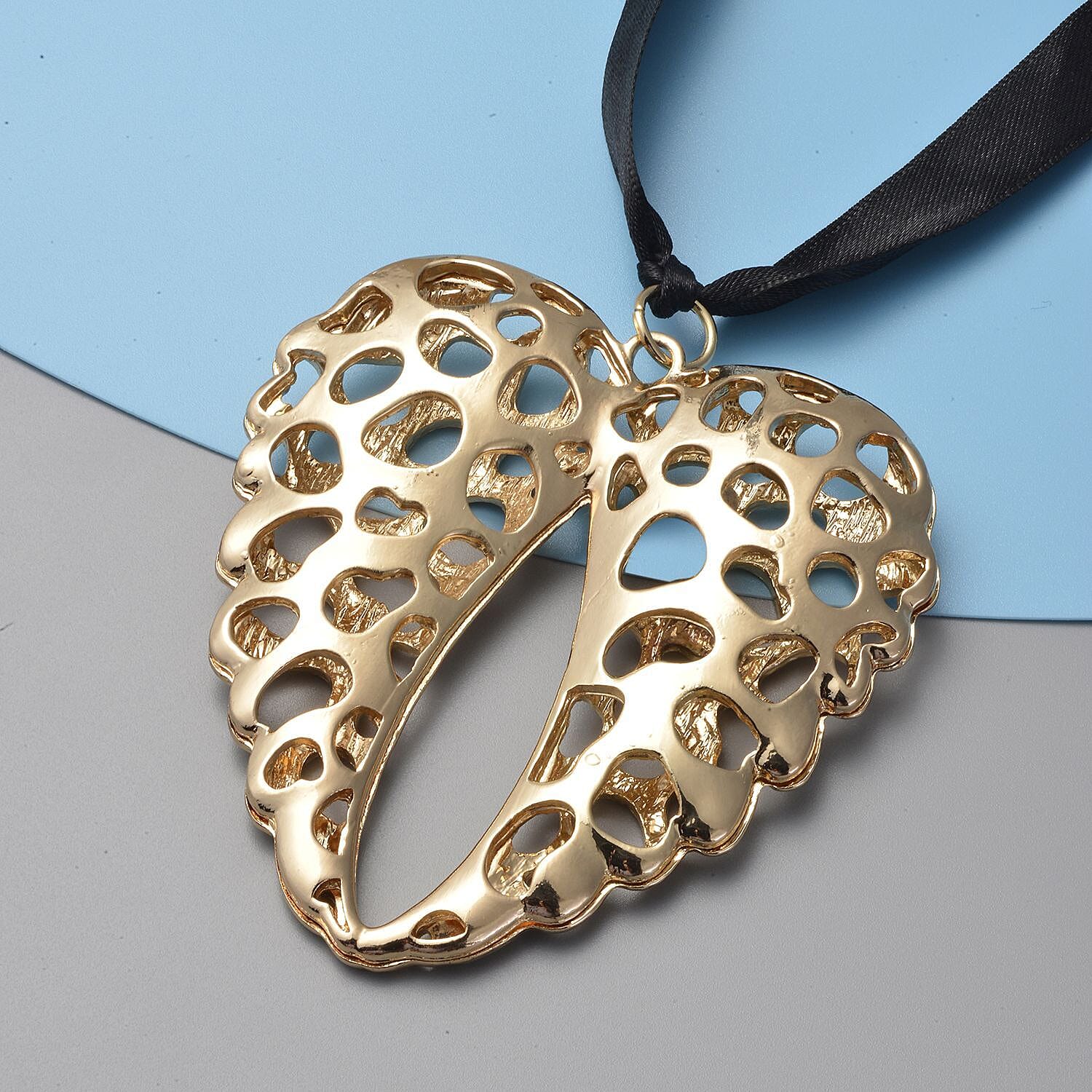 RACHEL GALLEY - Heart Charm in Yellow Gold Tone