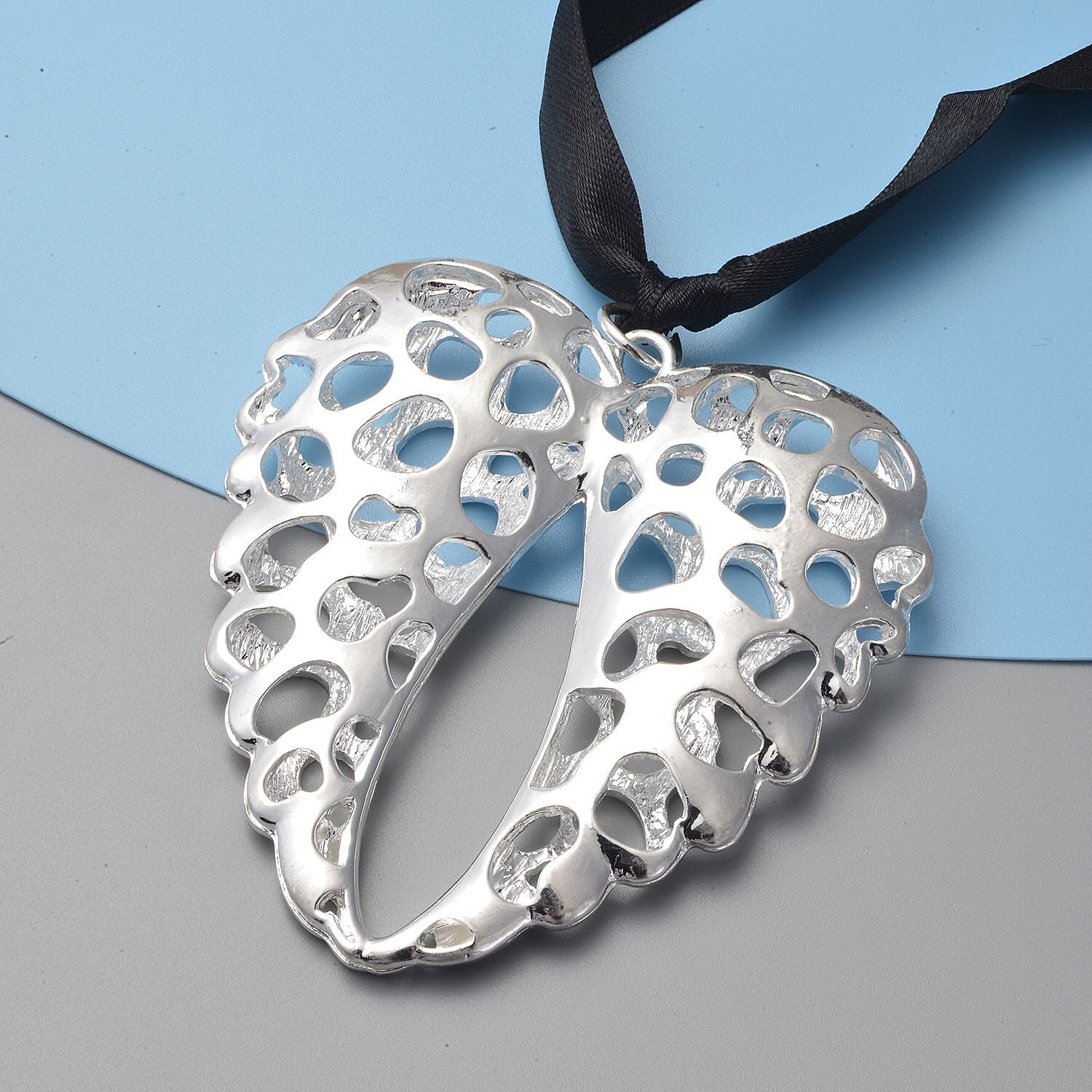 RACHEL GALLEY - Heart Charm in Silver Tone