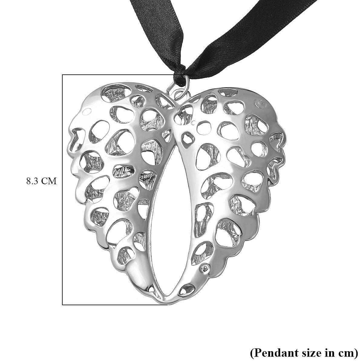 RACHEL GALLEY - Heart Charm in Silver Tone