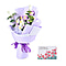 Artificial Crochet Flower Bouquet - Lavender