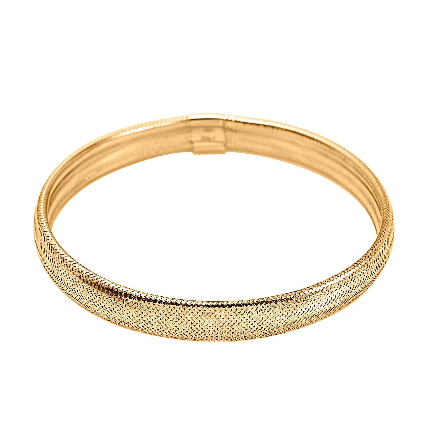 Maestro Collection - 9K Yellow Gold Omega Bracelet (Size - 7.5)