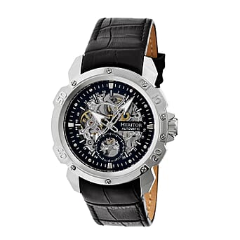 https://tjcuk.sirv.com/Products/76/7/7674112/Heritor-Automatic-Movement-5-ATM-Water-Resistant-Silver-Black-Watch-wi_7674112.jpg?w=342&h=342