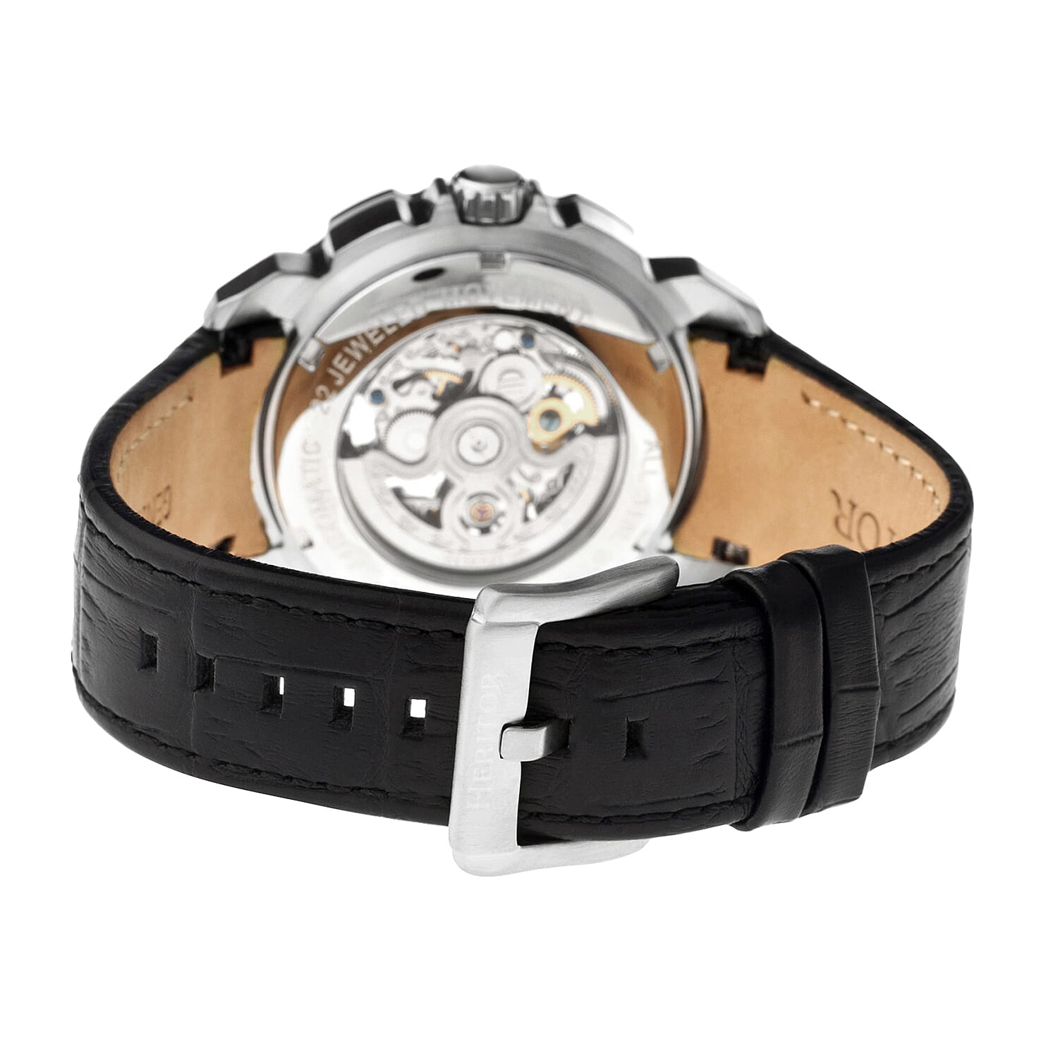 Automatic Mens Watch in Leather