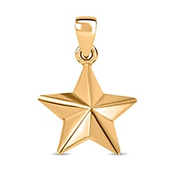  9K Yellow Gold Star Pendant