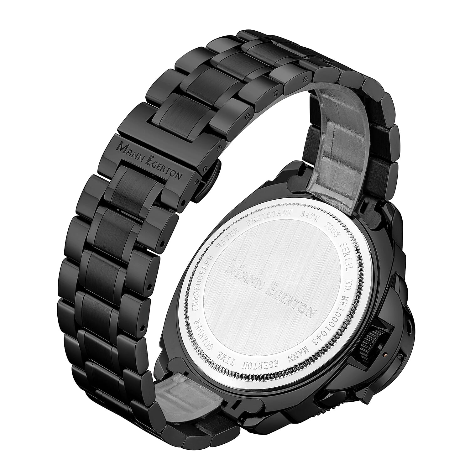 Limited Edition Mann Egerton Hand Assembled Time Guarder Black