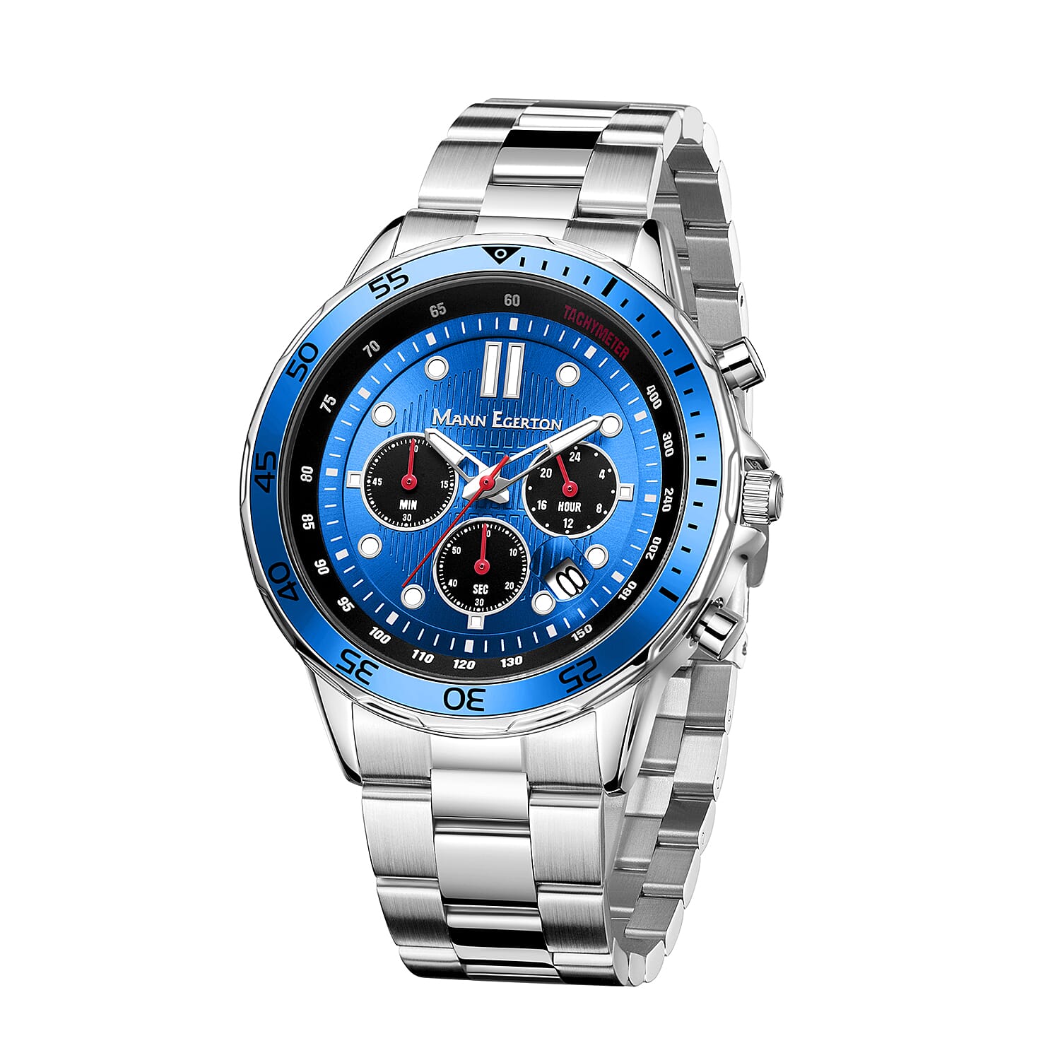 Limited Edition Mann Egerton Hand Assembled Counterspy Chronograph Movement Watch