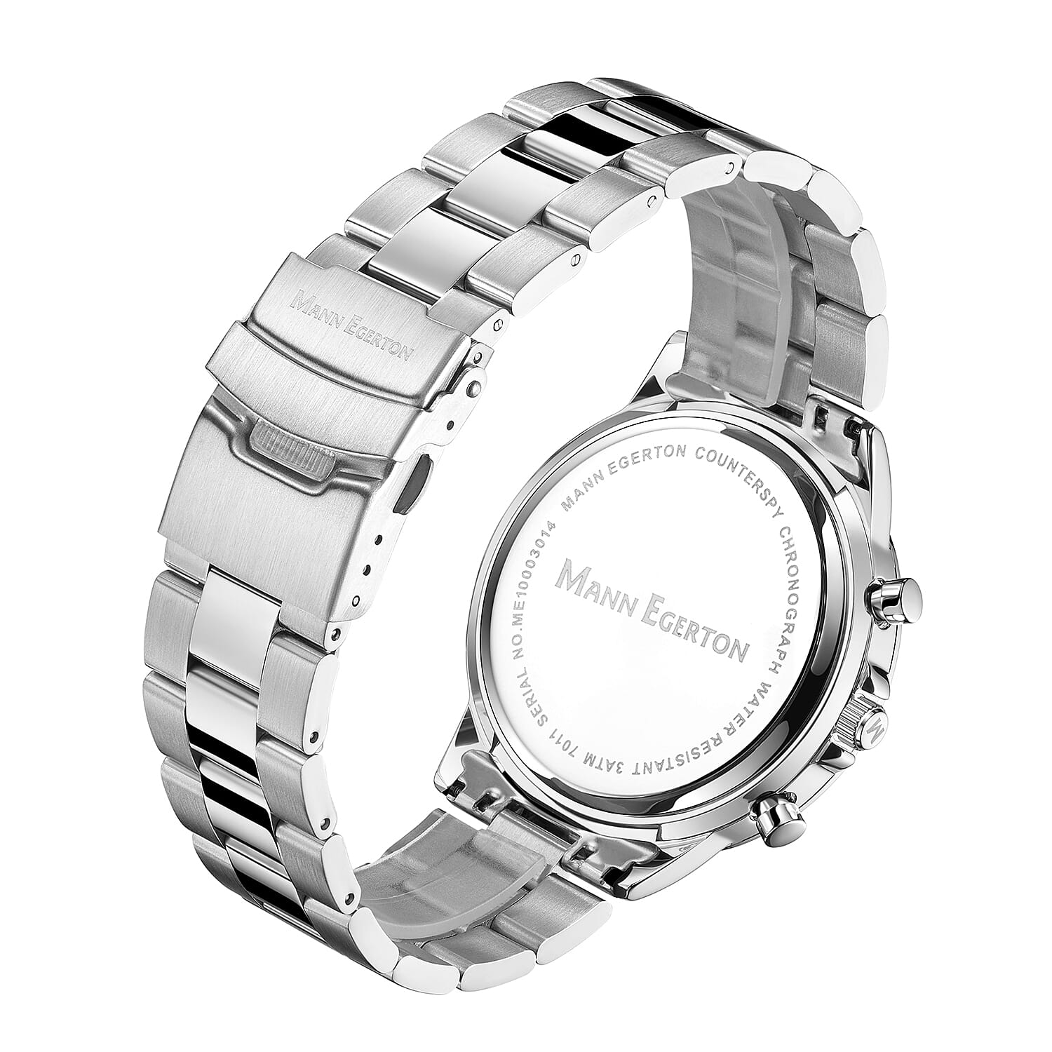 Limited Edition Mann Egerton Hand Assembled Counterspy Chronograph Movement Watch