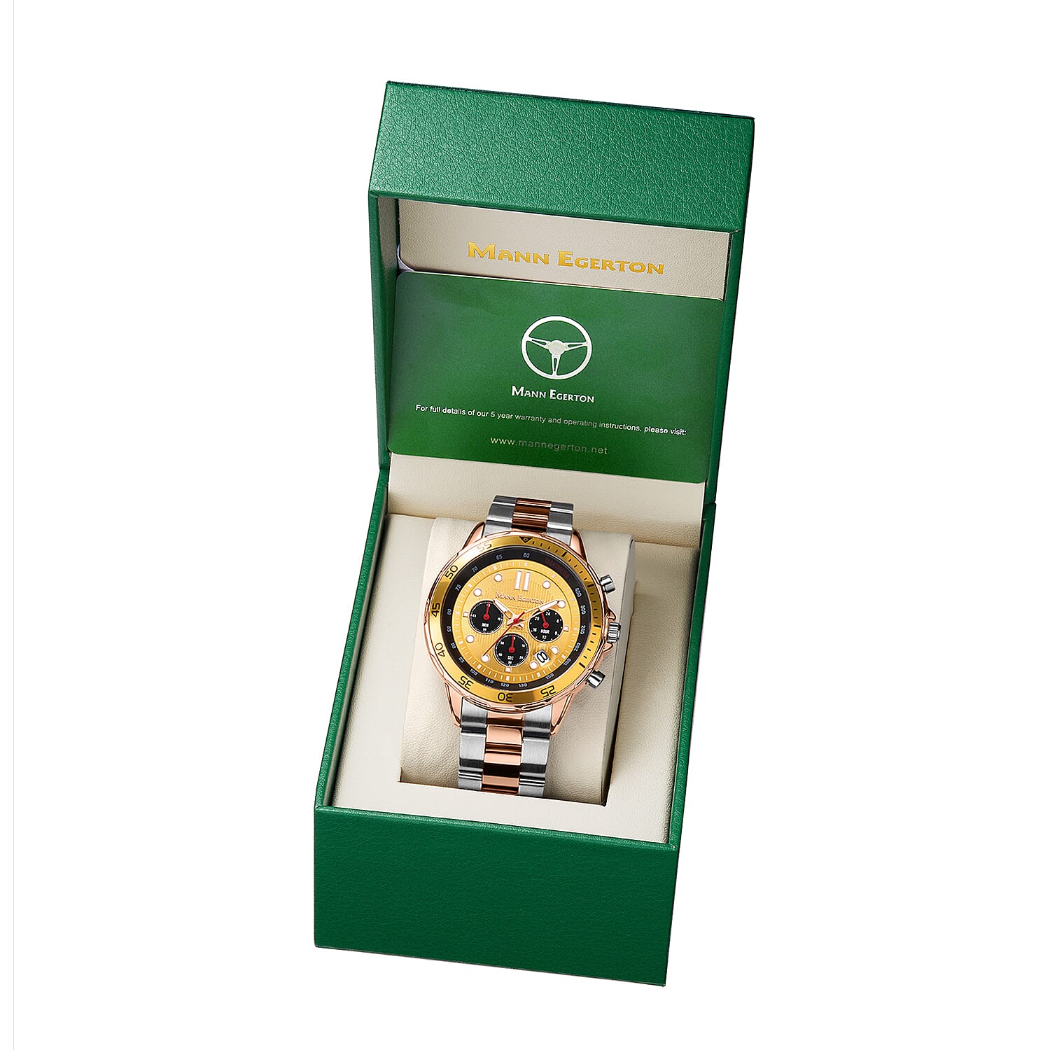 Limited Edition Mann Egerton Hand Assembled Counterspy in Two Tone Gold