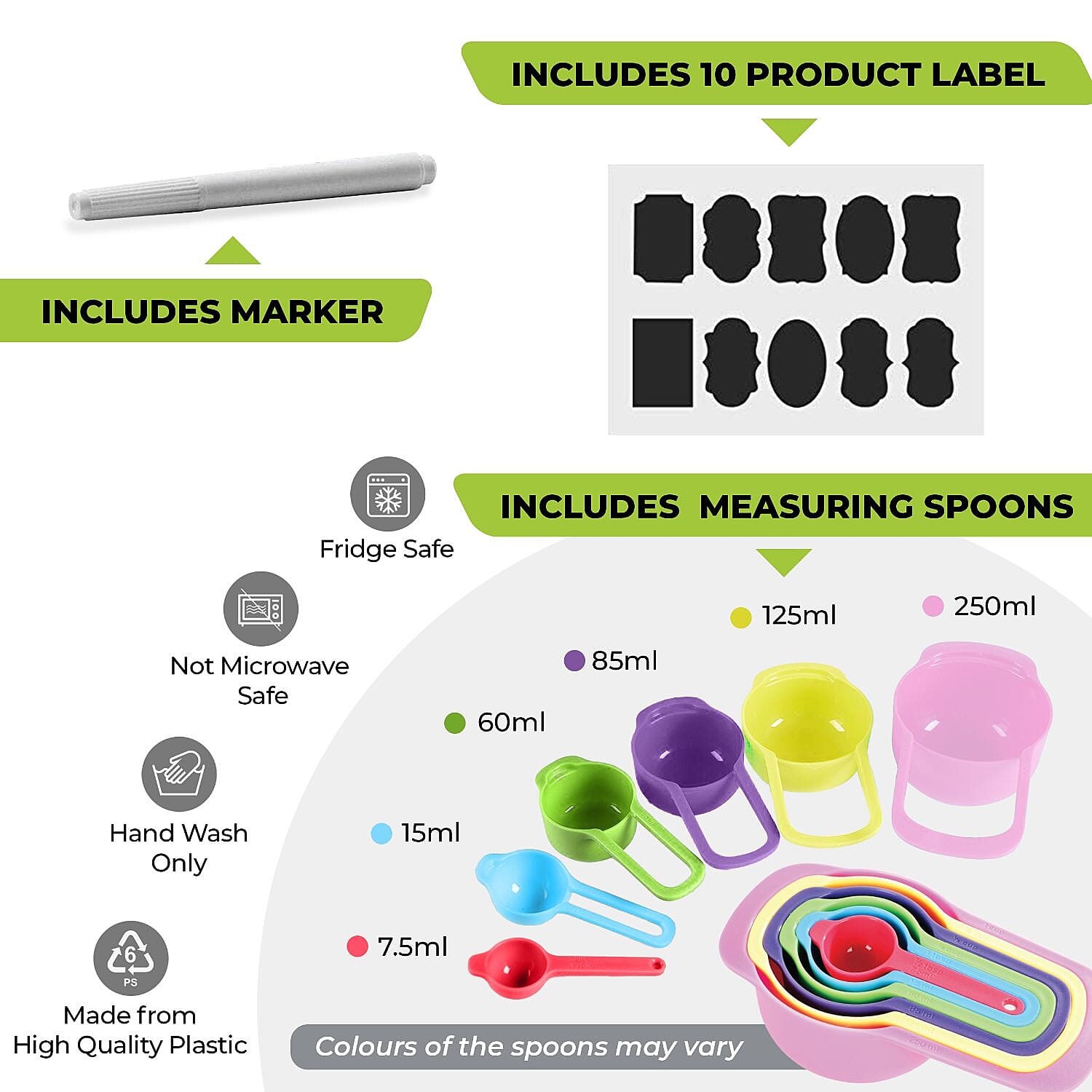 Kitchenware and Tableware Sample (Size 9x15x1 cm) - White