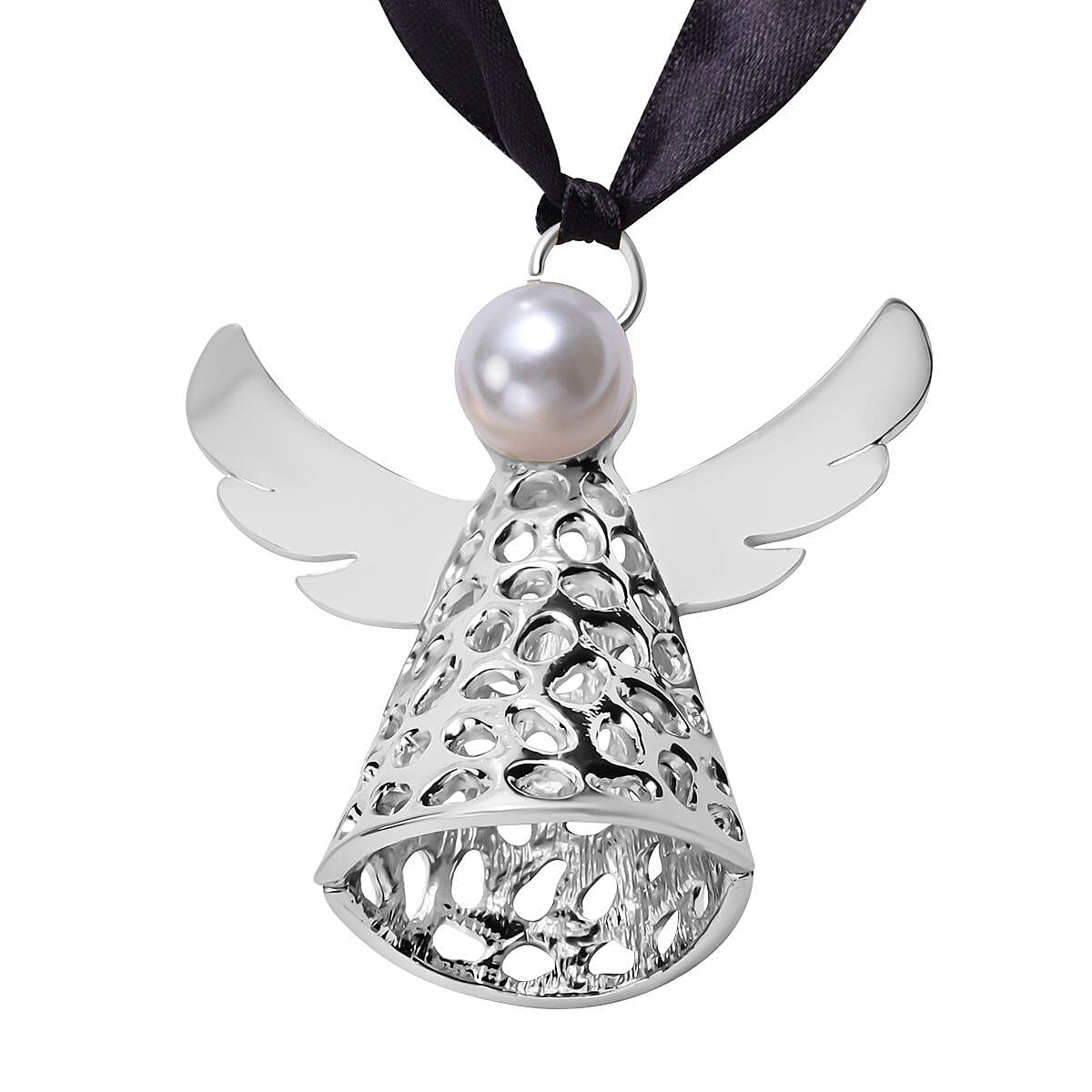Plastic Pearl Charm 0.01 ct 0.010 Ct.