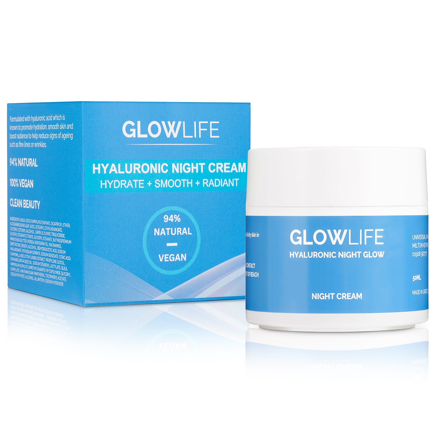 Glowlife Hyaluronic Night Cream 50ml