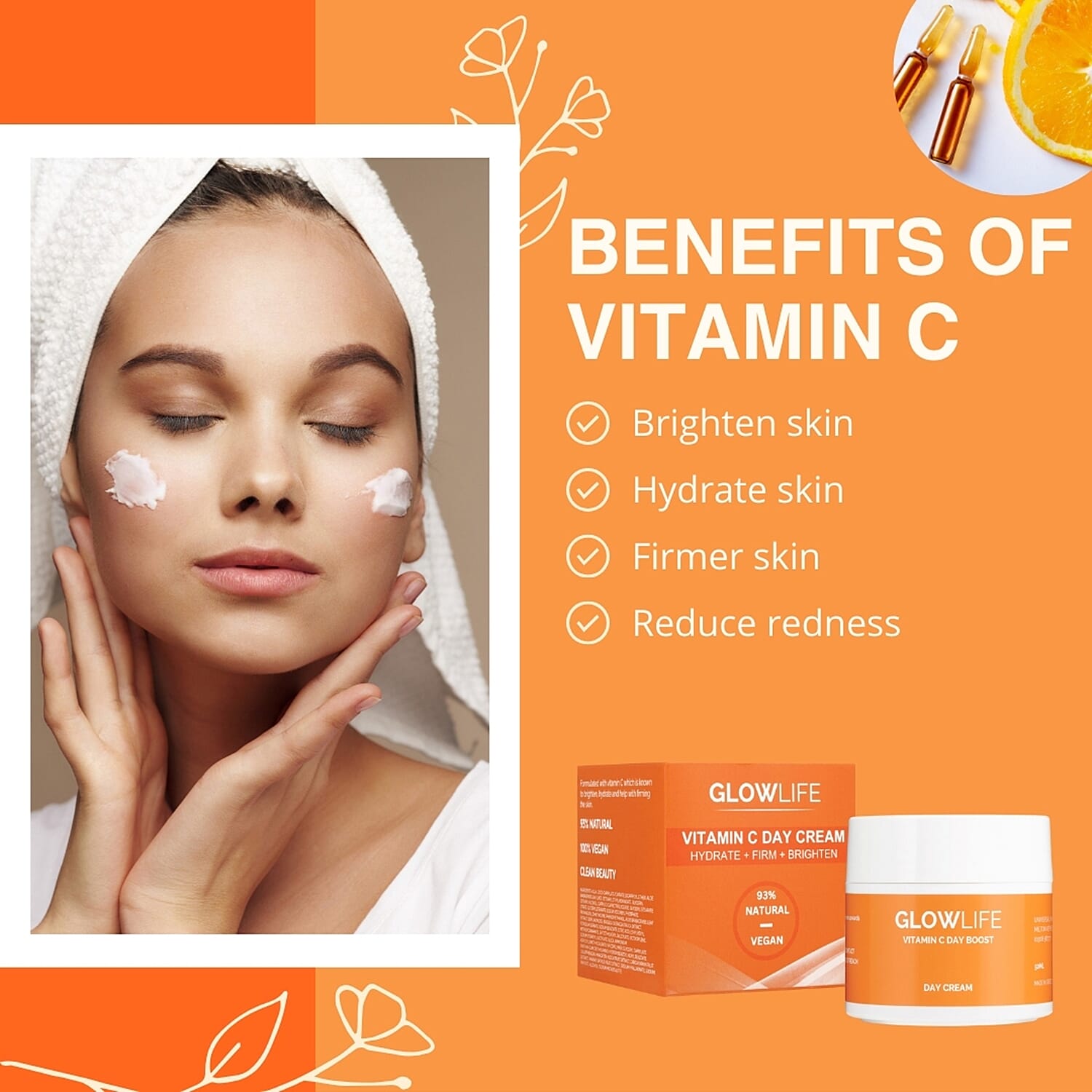 Glowlife Vitamin C Day Cream 50ml