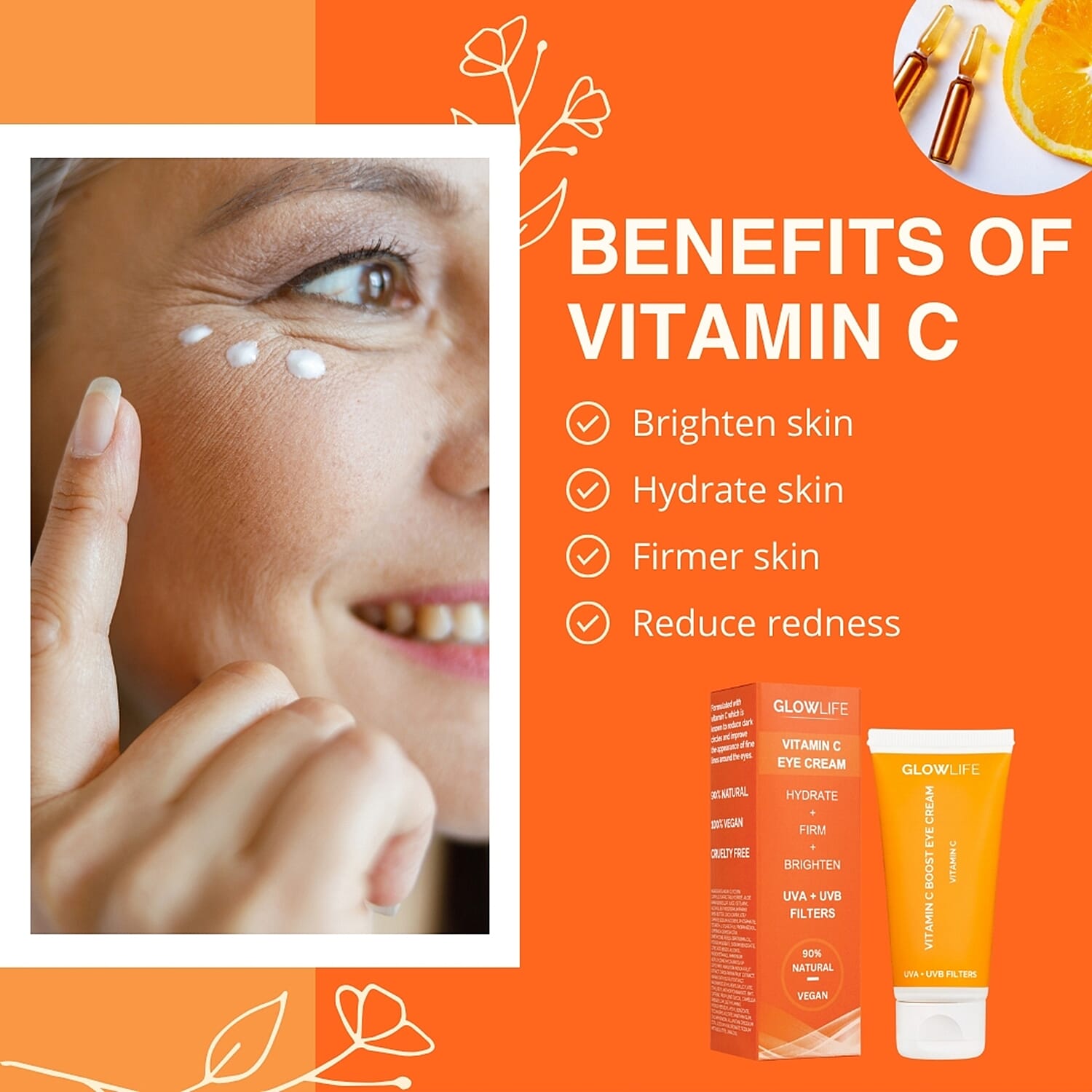 Glowlife Vitamin C Eye Cream 30ml