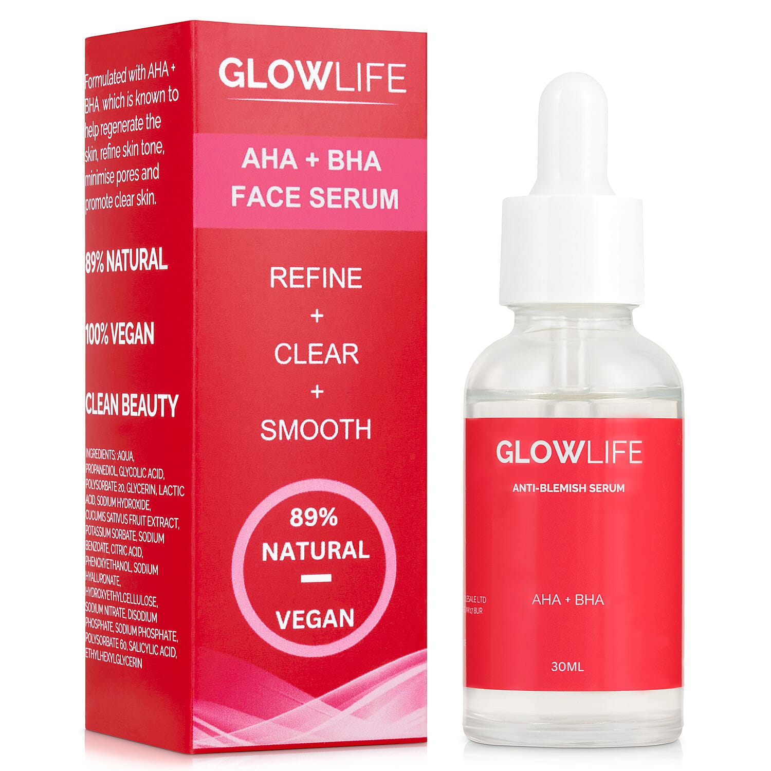 Glowlife AHA - BHA Serum 30ml