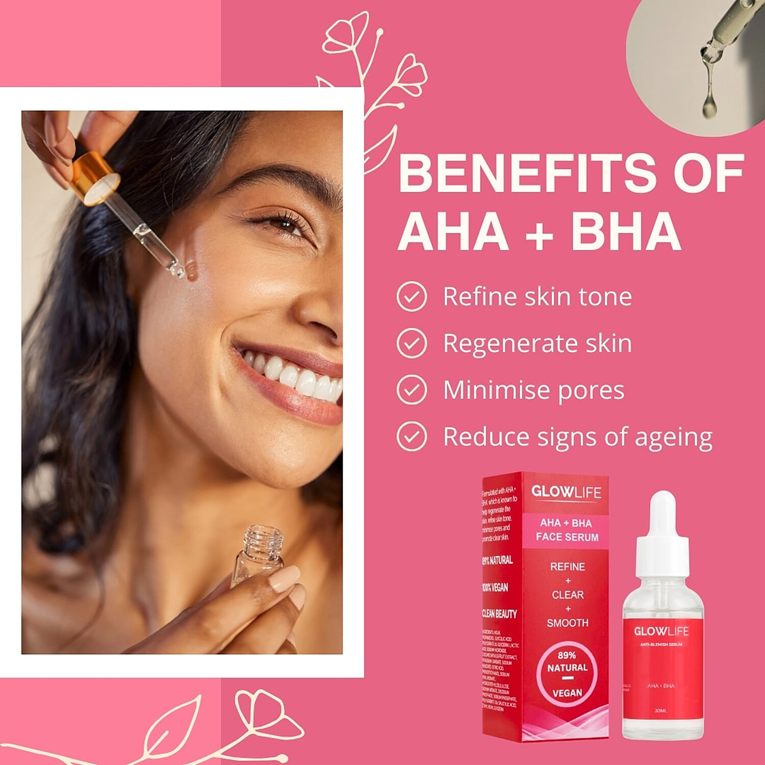 Glowlife AHA - BHA Serum 30ml