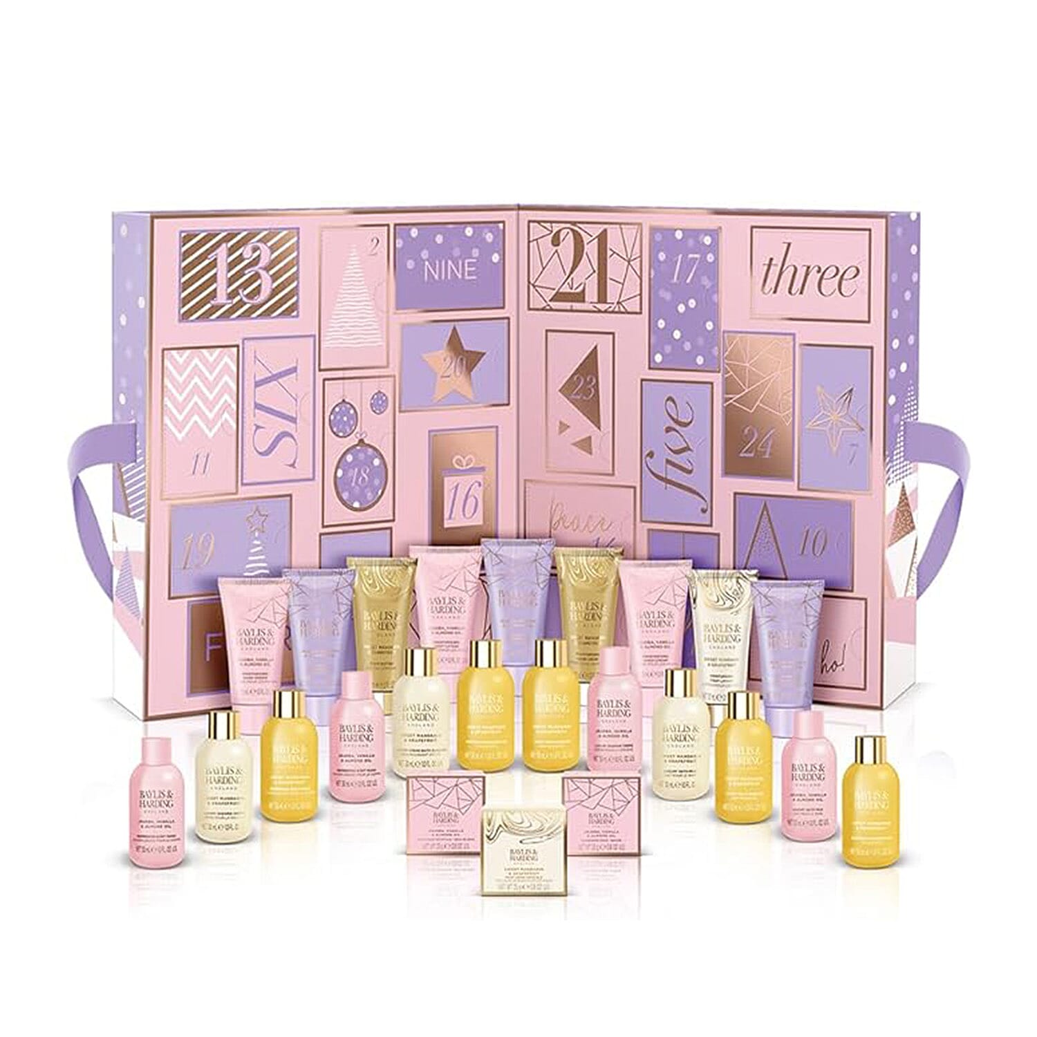 Baylis & Harding Ladies Luxury 24 days of Beauty Advent Calendar Gift Set