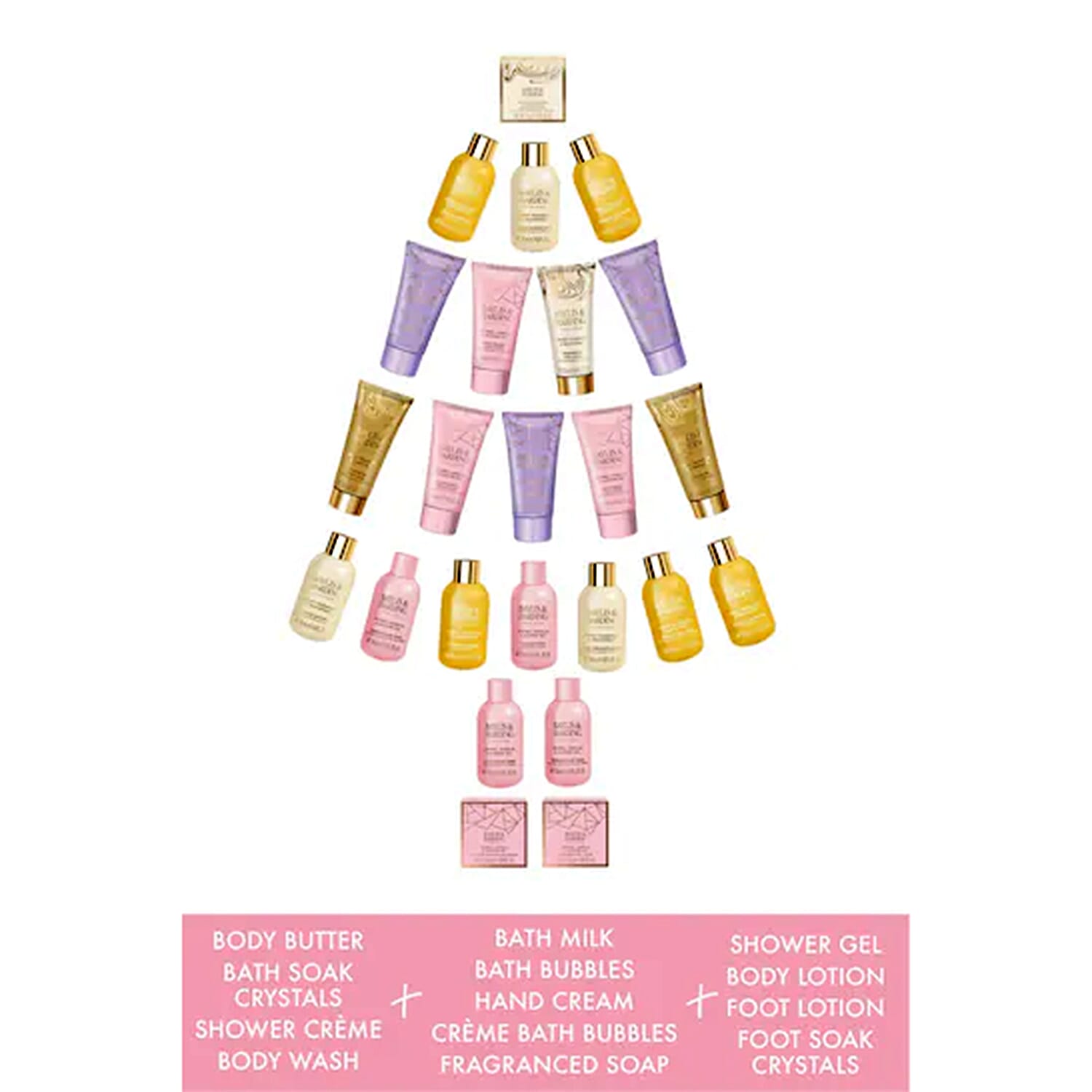 Baylis & Harding Ladies Luxury 24 days of Beauty Advent Calendar Gift Set