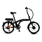 E-life Eglide City 6 Speed Folding Electric Bike - White & Black Charges in 2-3 Hrs, Up to 40 miles On A Single Charge