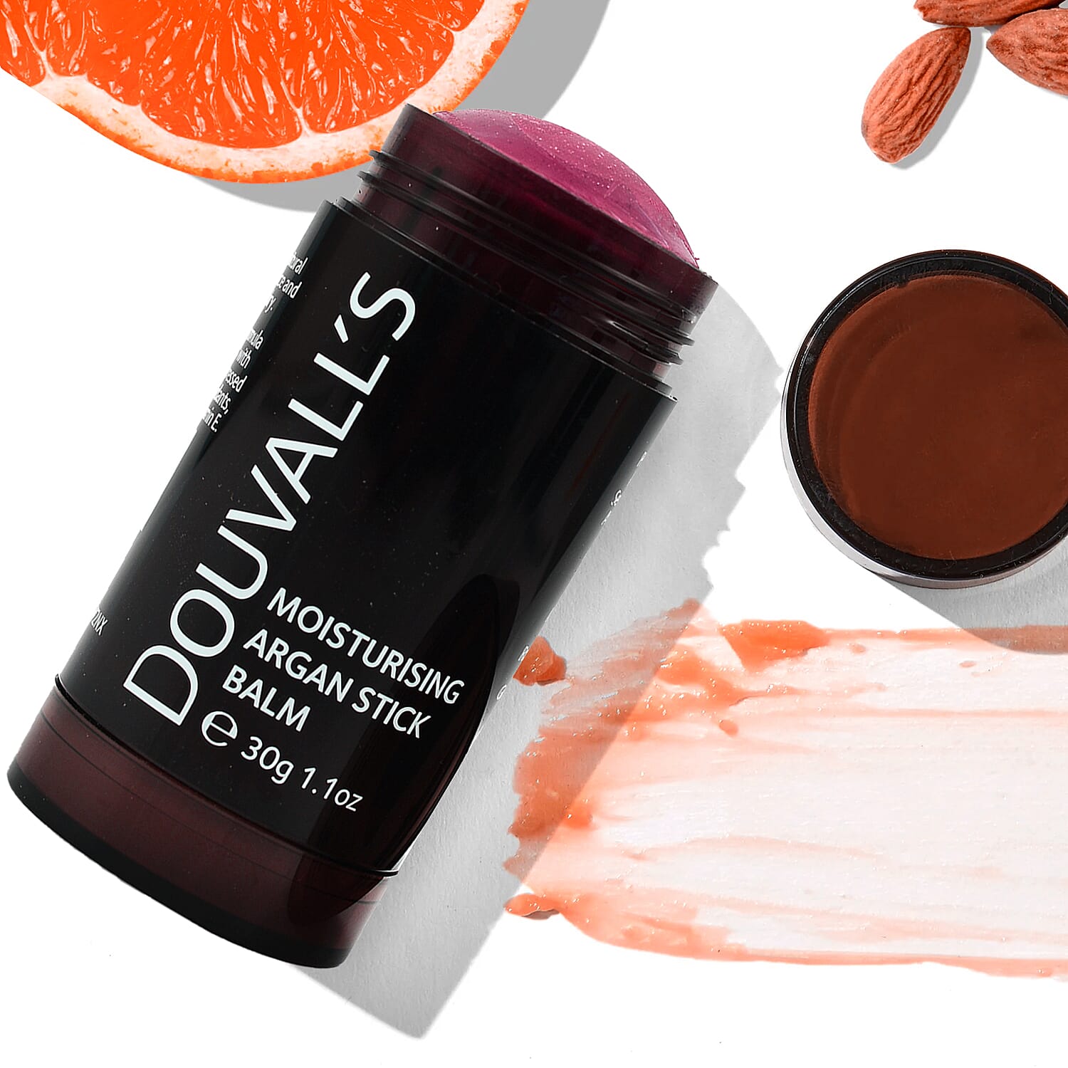 Douvalls Argan Colour Stick Balm (30g) - Smoked Plum