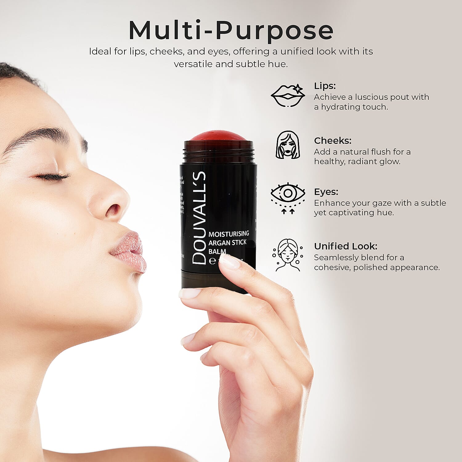 Douvalls Argan Colour Stick Balm (30g) - Some Like It Hot