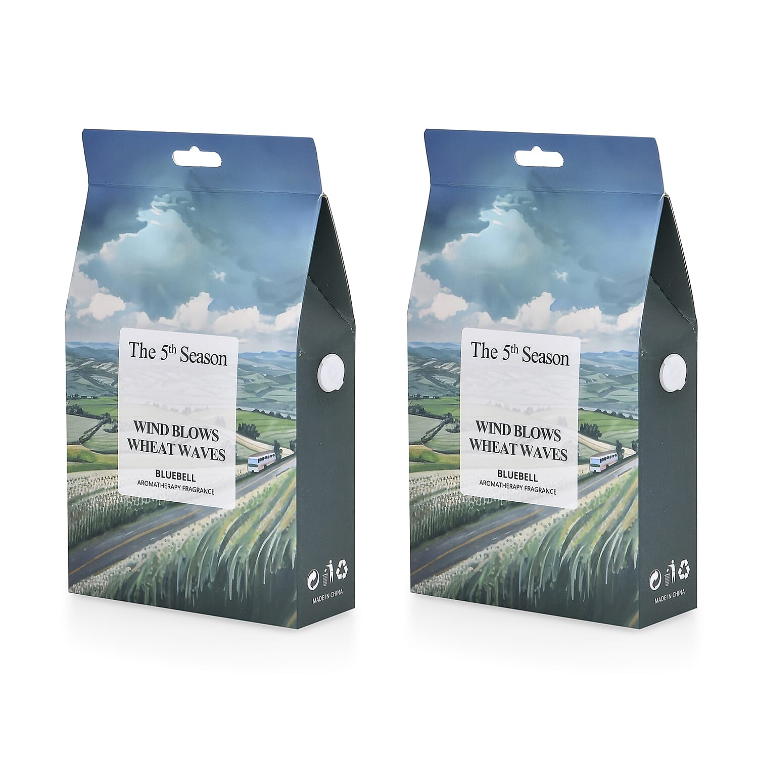 Set of 2 Boxes of Bluebell Flower Aromatherapy Pack