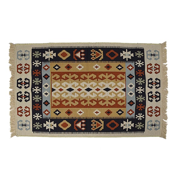Turkish Authentic Traditional Machine-Made Kilim Rugs - 1699968090 - TJC