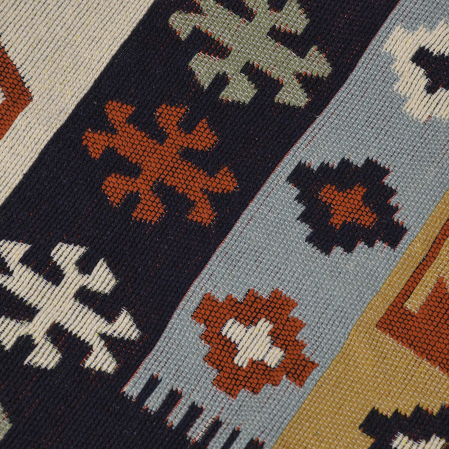 Turkish Authentic - Traditional Made Kilim Rugs For Living Room, Bedroom, Kitchen, Dining Room (Size 120x80cm) - Beige - Multi