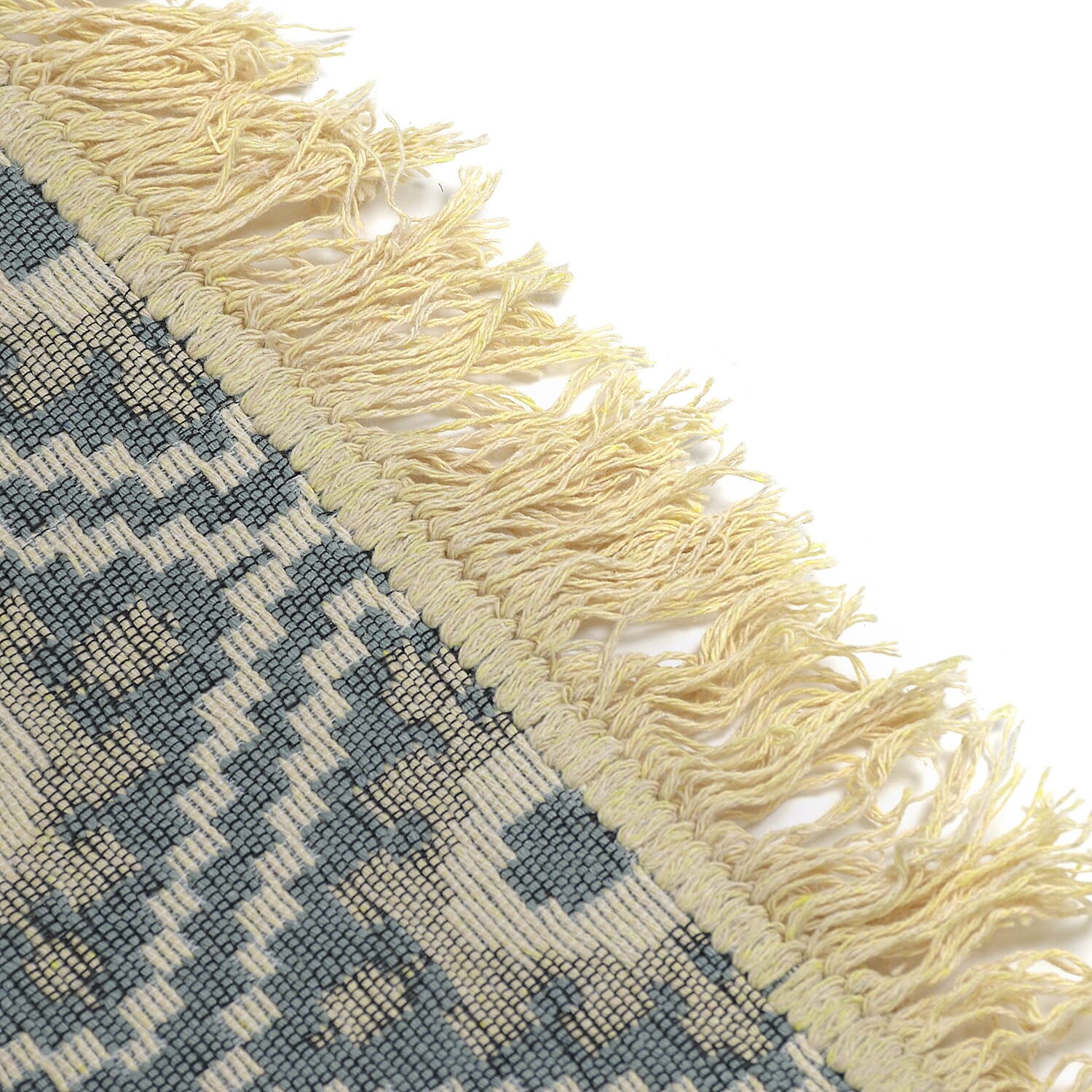 Turkish Authentic - Traditional  Made Kilim Rugs For Living Room, Bedroom, Kitchen, Dining Room  (Size 120x80cm) - Blue - Beige