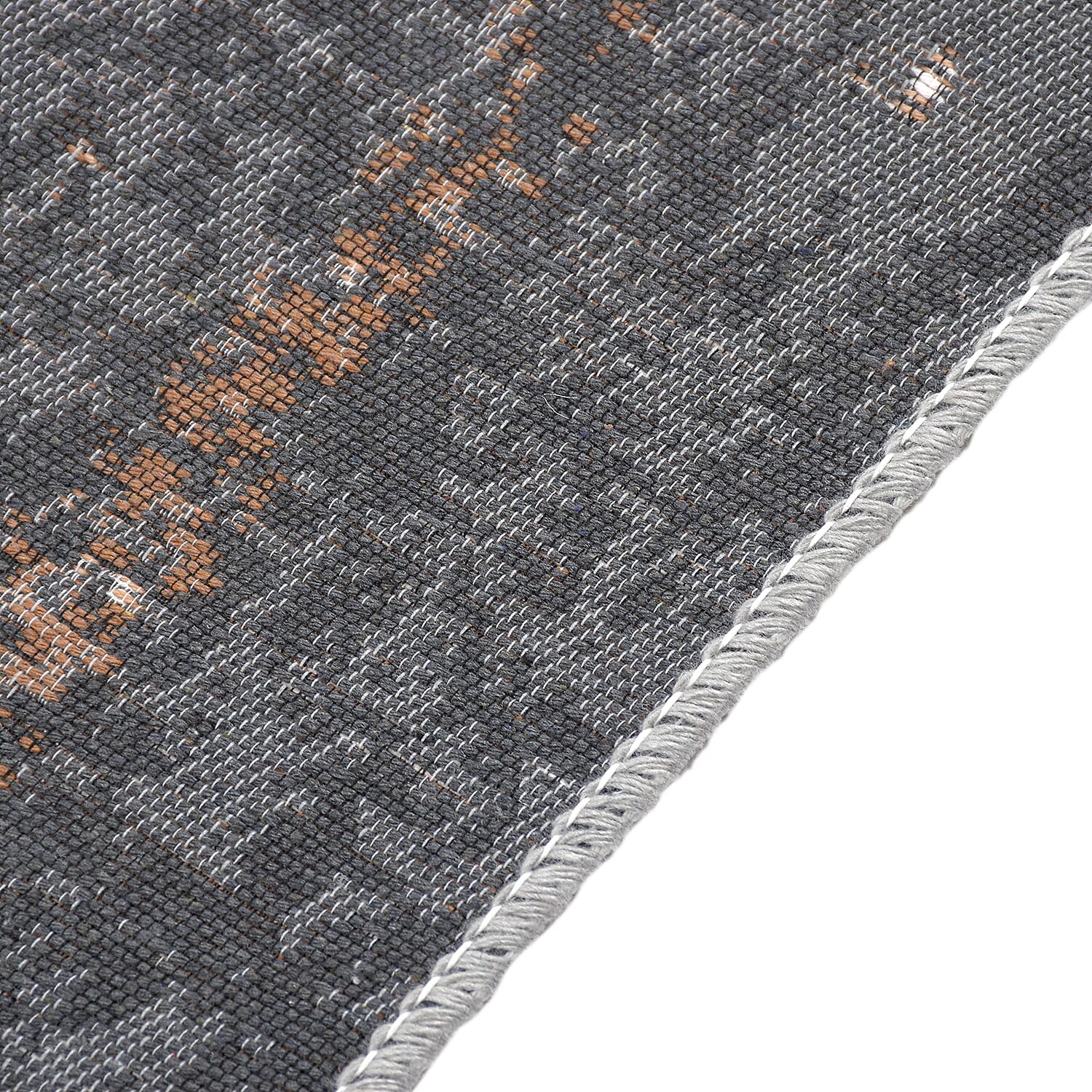 Turkish Authentic - Traditional Made Kilim Rugs For Living Room, Bedroom, Kitchen, Dining Room (Size 120x80cm) - Brown - Grey