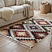 Turkish Authentic Traditional Machine Made Kilim Rugs (Size 120x80 cm) - Blue - Multi