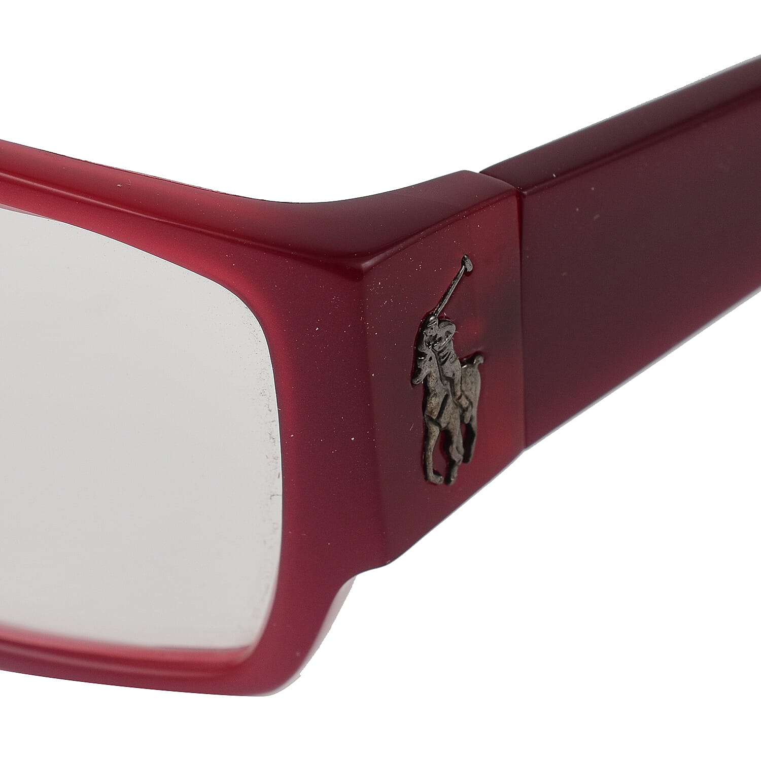 Ralph Lauren Polo Rectangular Reading Glasses - White (Power 2.5 )