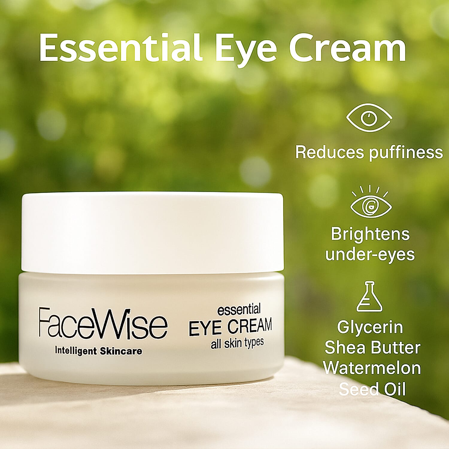 Facewise Value Bundle (Incl. Essential Eye Cream, Day Cream ,Face Oil and Face Balm)