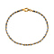 Designer Inspired  - Diamond Bracelet (Size - 7.5) in 18K Yellow Gold Vermeil Plated Sterling Silver