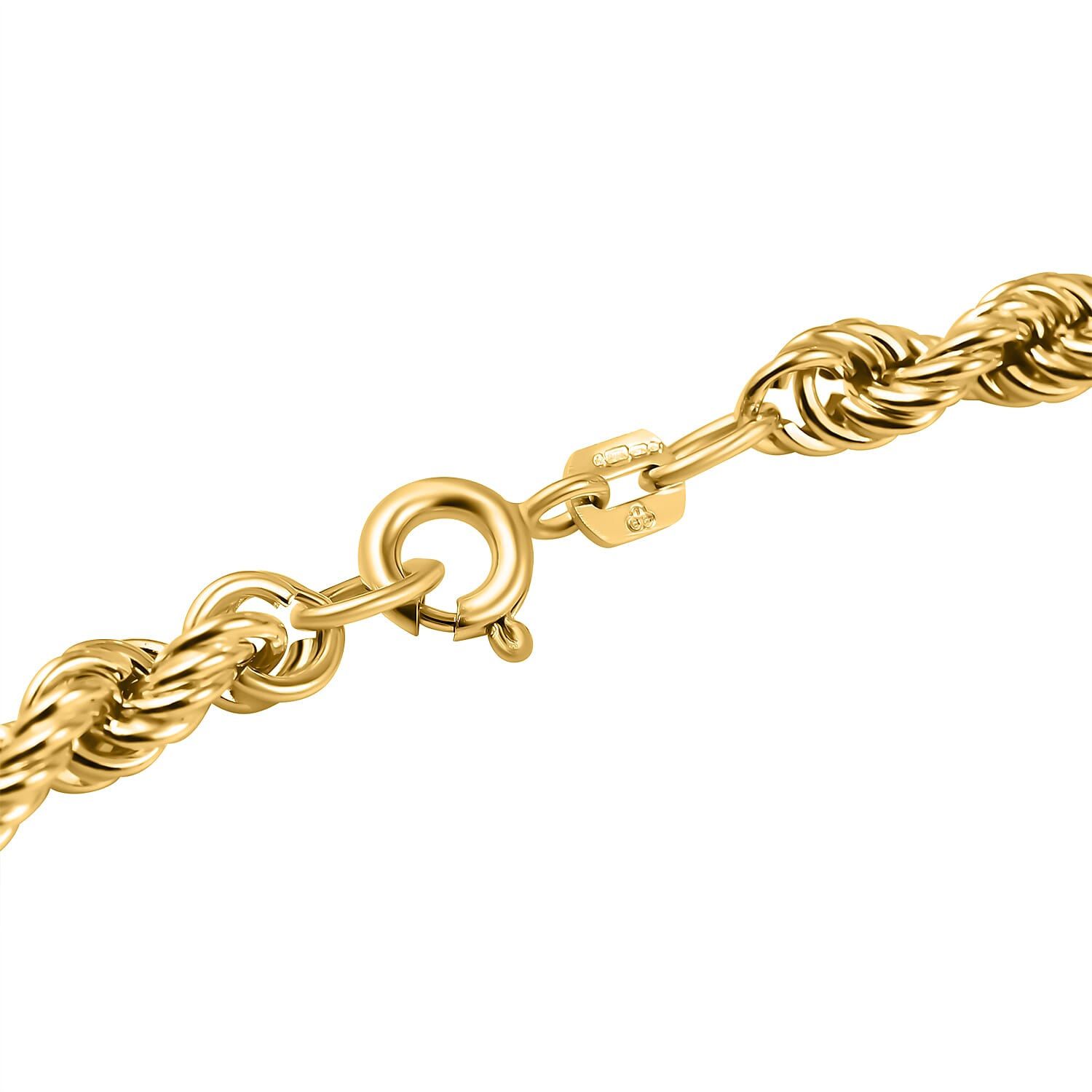 9K Yellow Gold Rope Chain (Size - 22), Gold Wt. 11.05